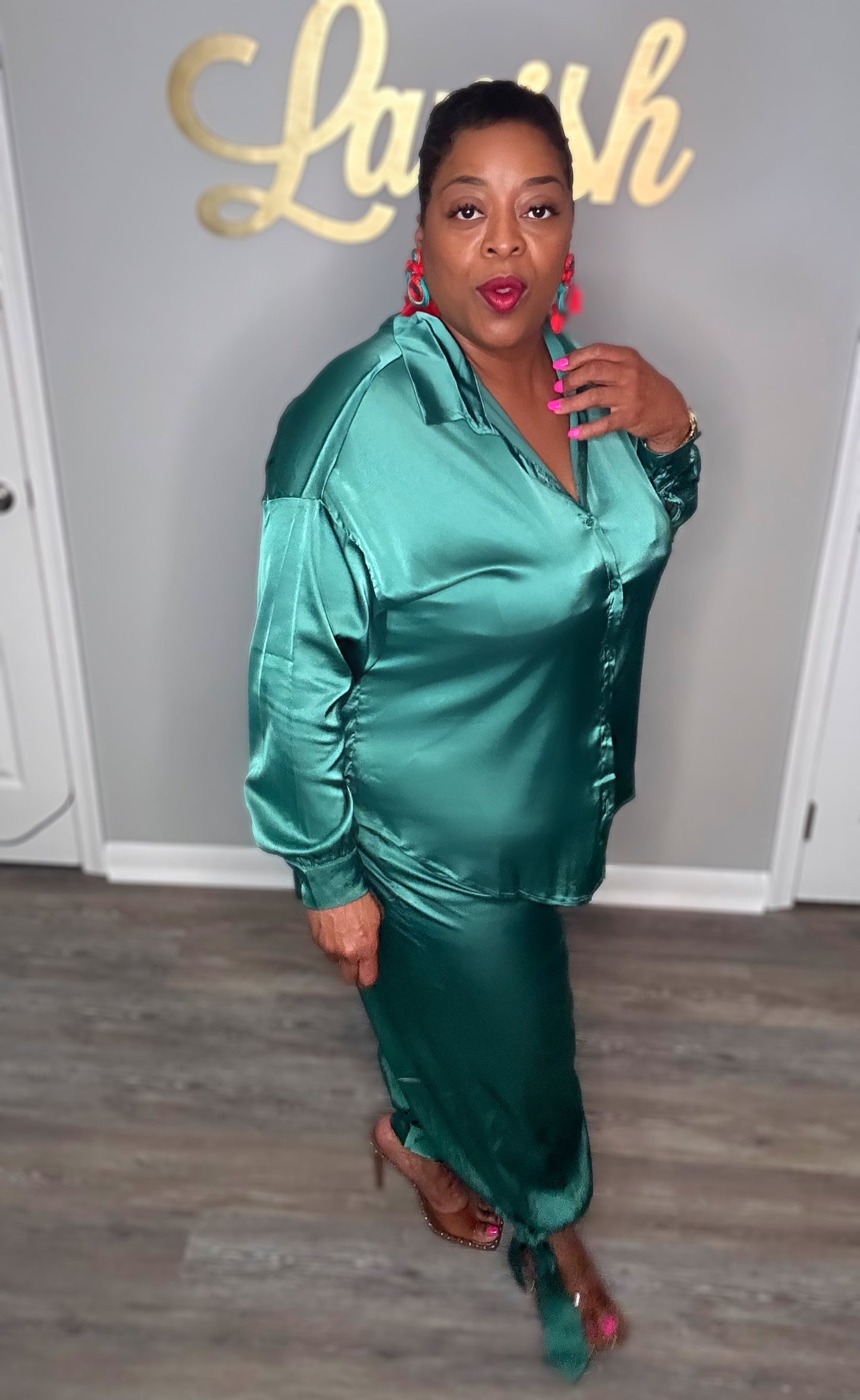 Here I Go 😜Three Piece Set