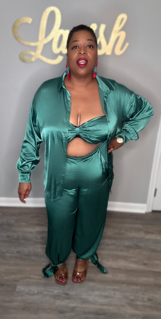 Here I Go 😜Three Piece Set