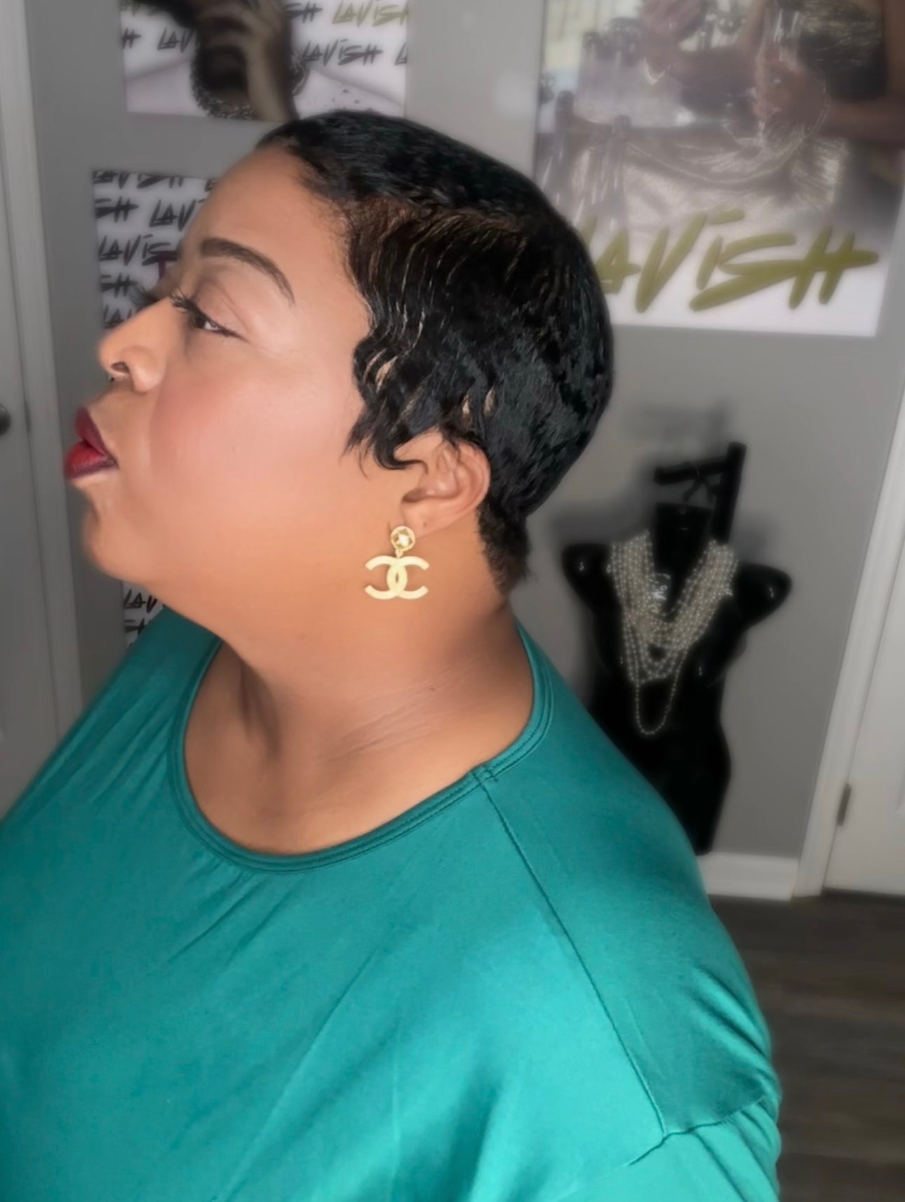 Lavishly Inspired (Gold) Earrings
