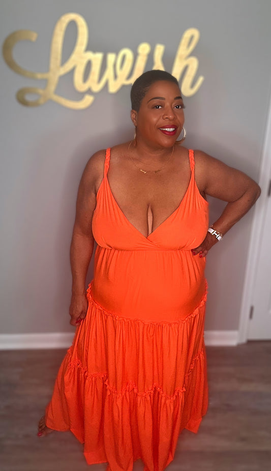 Orangesicle Dress